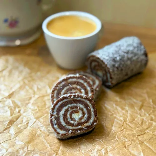 Kókuszos keksztekercs