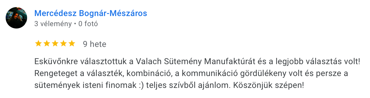 Esküvői vélemény 1