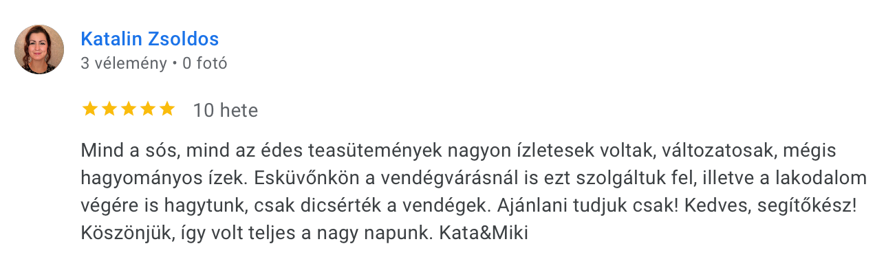 Esküvői vélemény 2